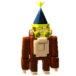 New Year's Chimp