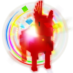 Rainbow Show Pony